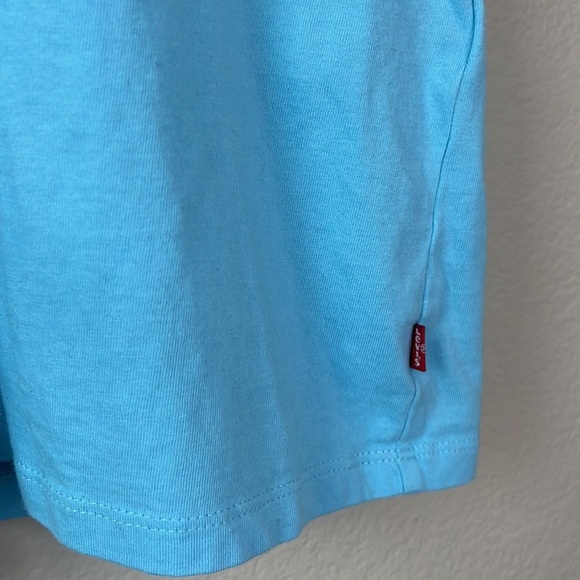 Levis Tee Shirt Classic Blue & White Size Large - Picture 2 of 5